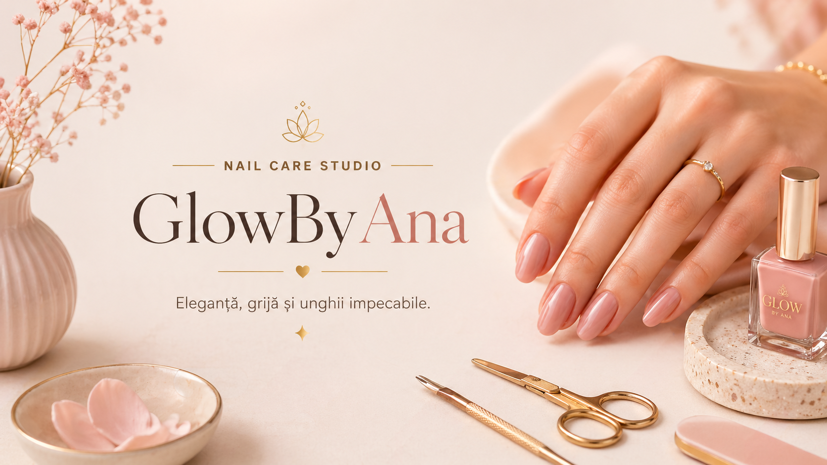 GlowByAna - manichiură în Botoșani, unghii cu gel și întreținere